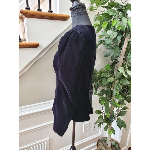 Vintage Depeche Mode Black Acetate Long Sleeve Buttons Front Casual Jacket 12 - Picture 5 of 11